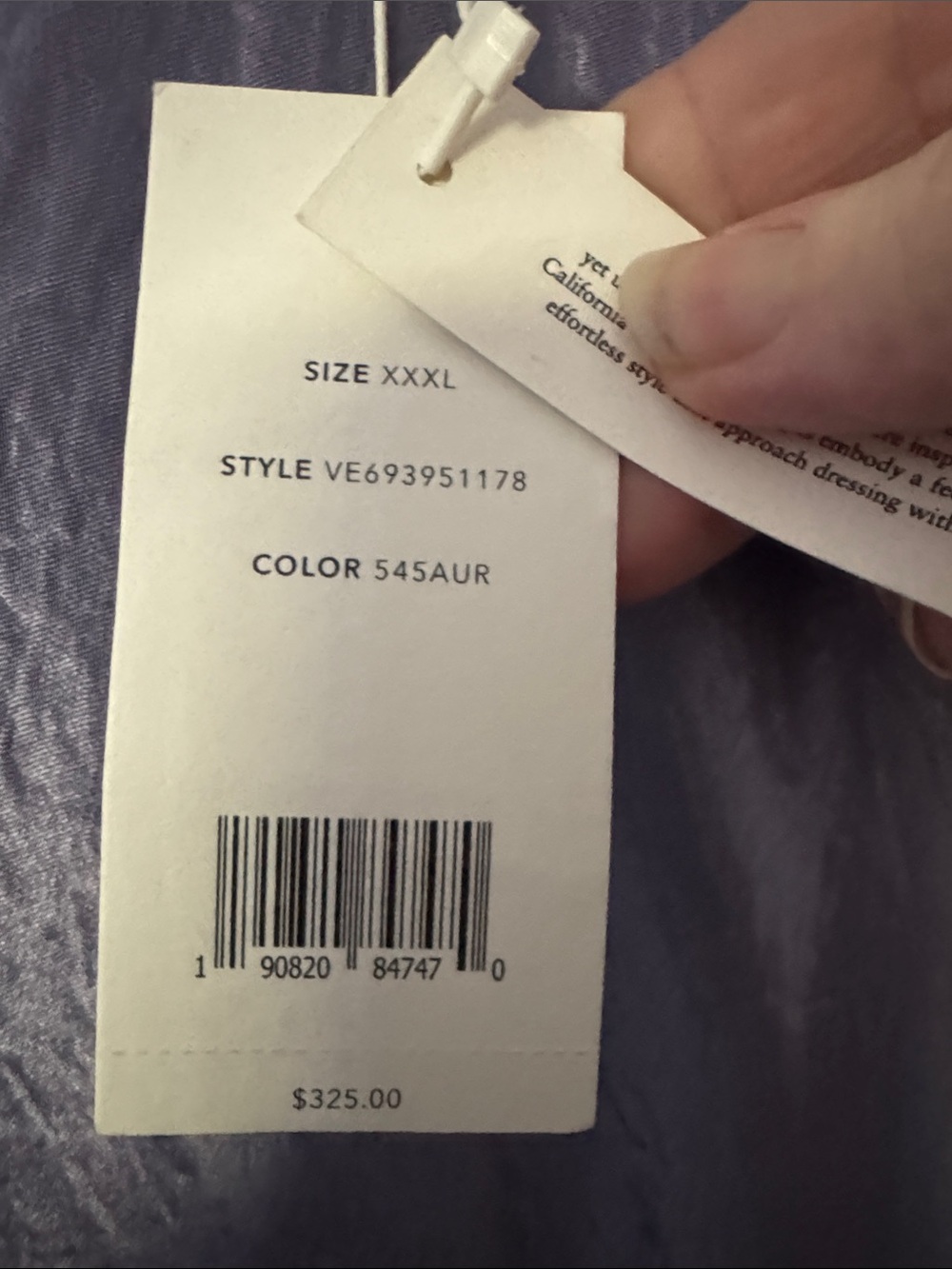 Vince Lavender Satin Slip Maxi Dress - Picture 4 of 4